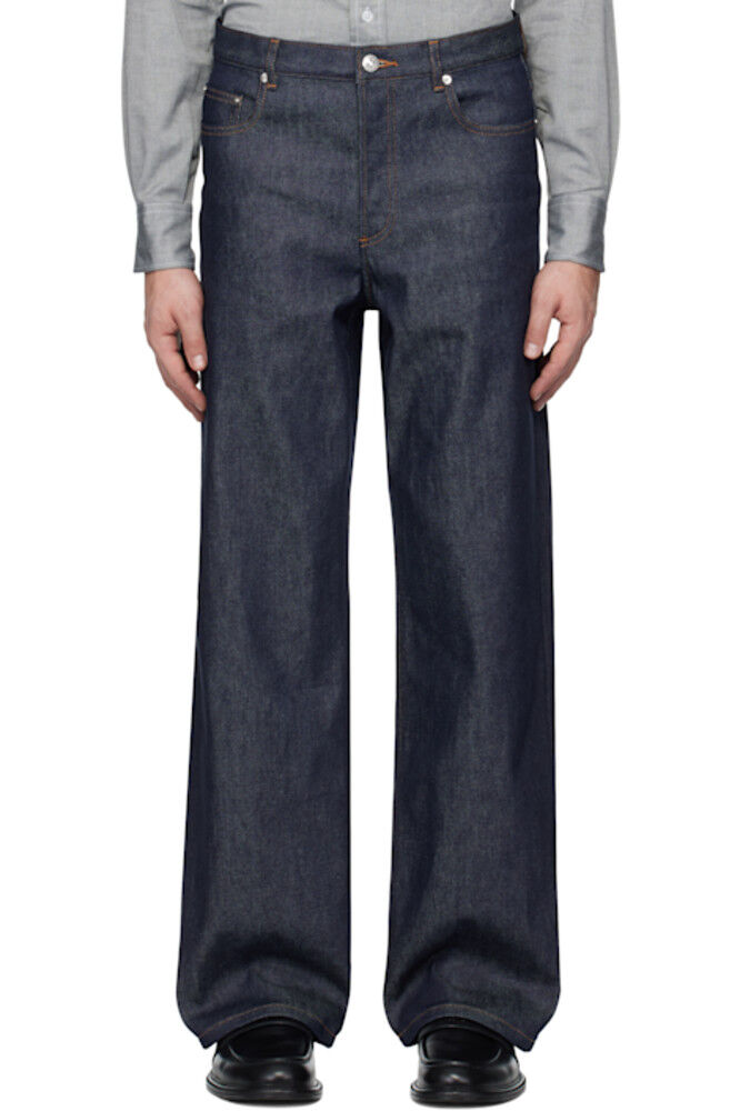 Джинсы Aaron цвета индиго A.P.C.
Джинсы Aaron цвета индиго A.P.C.