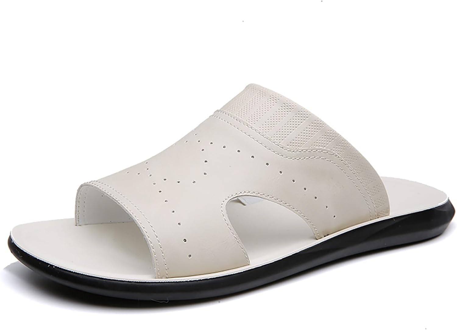 Мужские открытые с круглым носком шлепанцы на плоской подошве, модные, удобные мягкие тапочки, повседневные летние антискользящие легкие пляжные сандалии для прогулок Siyake, белый
Мужские открытые с круглым носком шлепанцы на плоской подошве, модные, удобные мягкие тапочки, повседневные летние антискользящие легкие пляжные сандалии для прогулок Siyake, белый