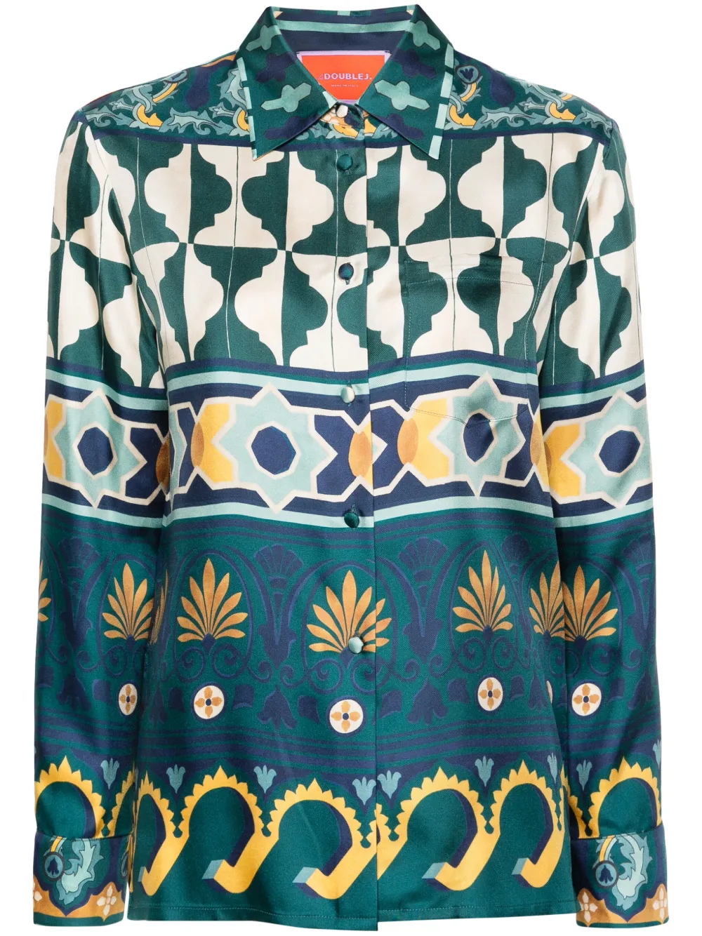Рубашка Boy с графичным принтом La DoubleJ, зеленый
Рубашка Boy с графичным принтом La DoubleJ, зеленый