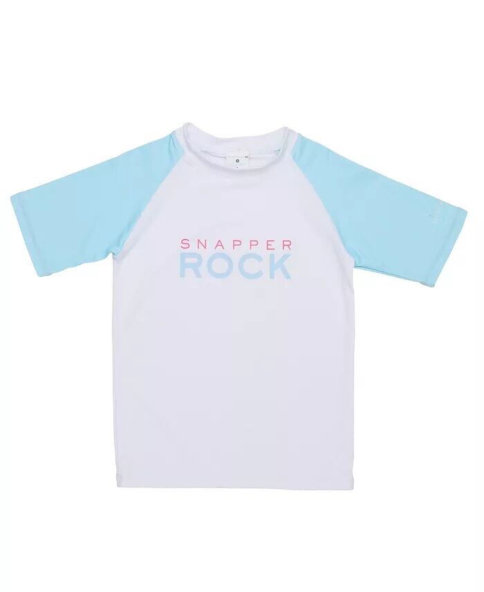 Рашгард из устойчивой ткани SS с синими рукавами Lt Snapper Rock, белый
Рашгард из устойчивой ткани SS с синими рукавами Lt Snapper Rock, белый