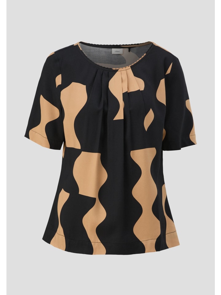 Блузка 99A4_черная s.Oliver
Блузка 99A4_черная s.Oliver