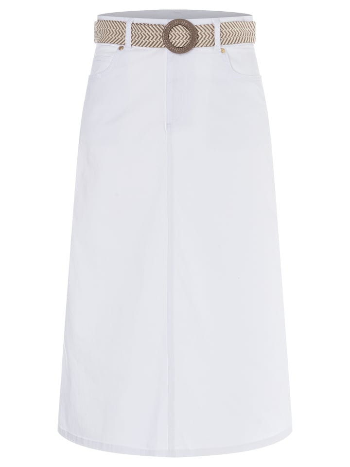 Белая джинсовая юбка More & More
Белая джинсовая юбка More & More