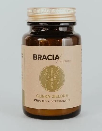 Маска из зеленой глины Bracia Mydlarze
Маска из зеленой глины Bracia Mydlarze