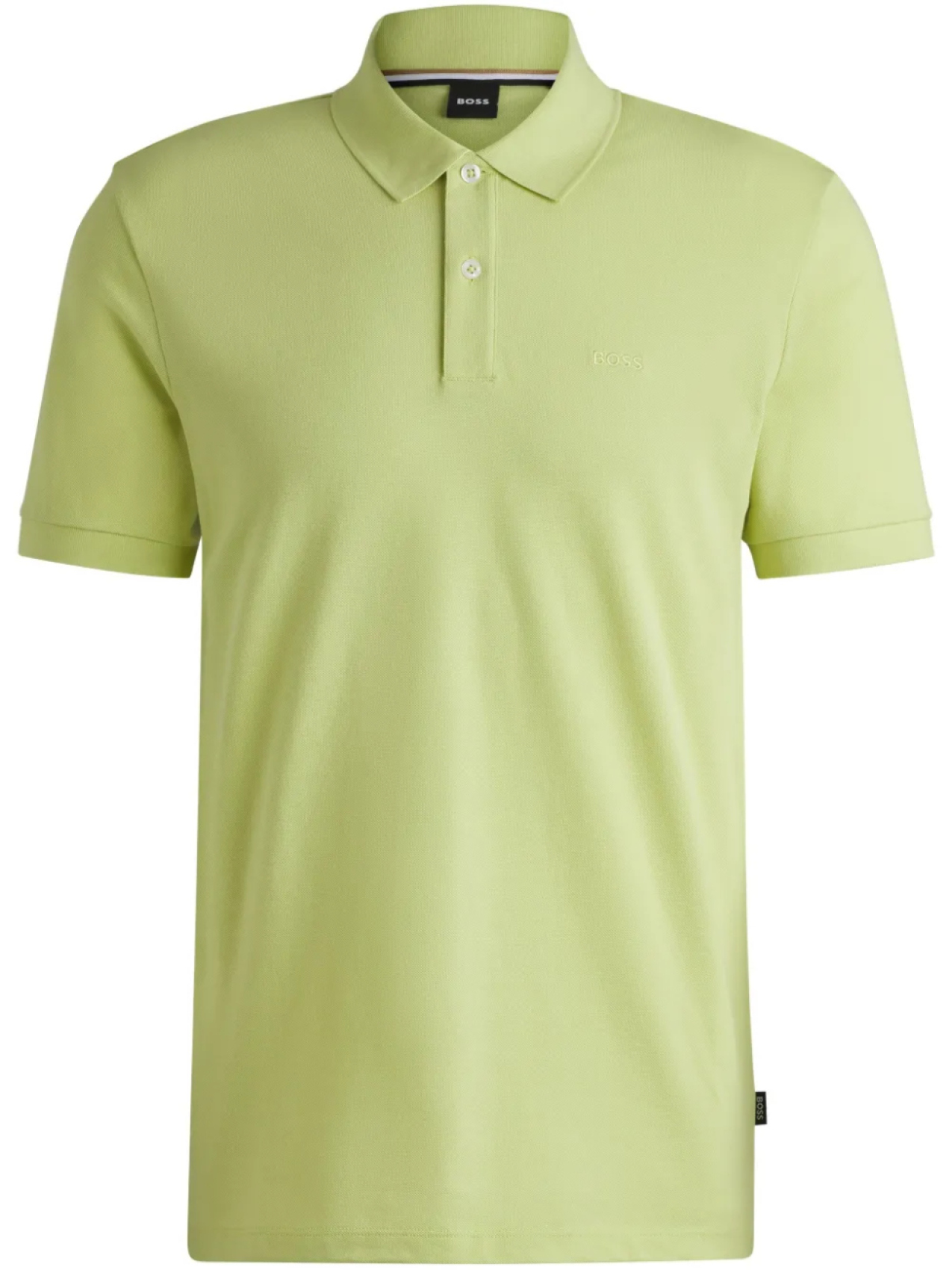 Рубашка поло с вышитым логотипом BOSS, зеленый
Рубашка поло с вышитым логотипом BOSS, зеленый