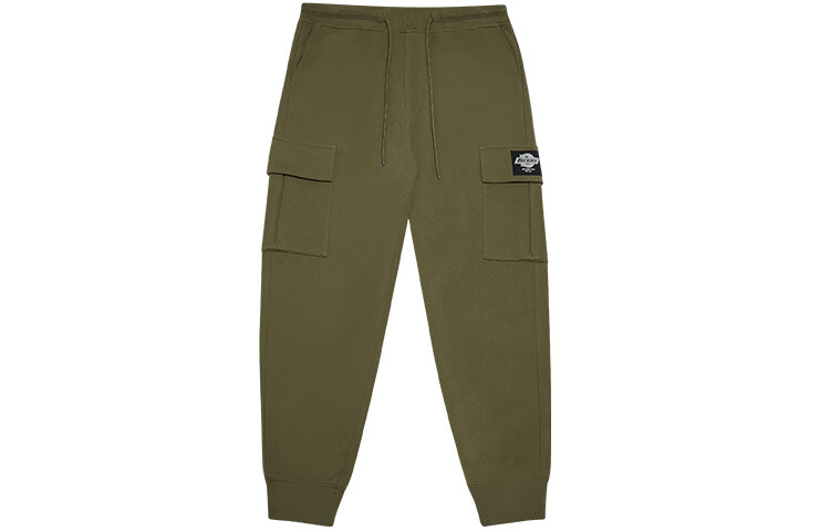 Мужские трикотажные спортивные штаны Dickies, цвет Army Green 
Мужские трикотажные спортивные штаны Dickies, цвет Army Green