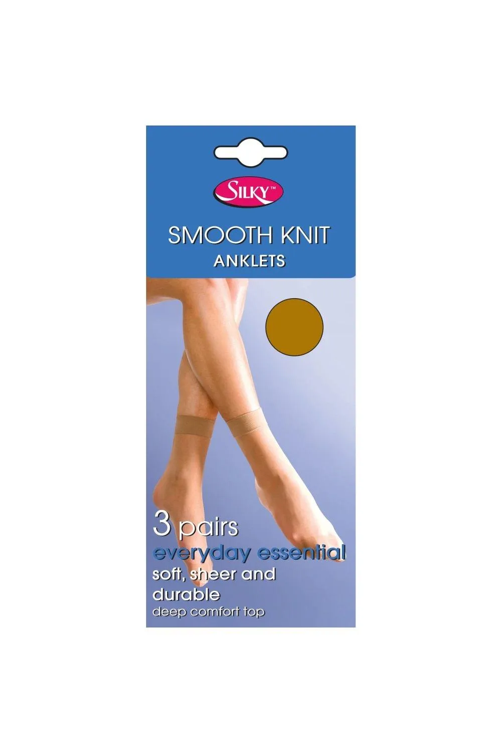 Гладкая вязка до щиколотки (3 пары) Silky, розовый
Гладкая вязка до щиколотки (3 пары) Silky, розовый