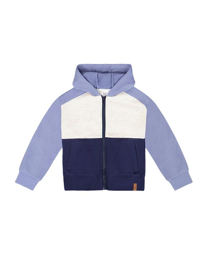 Детский худи с молнией на всю длину из френч-терри для мальчиков Deux par Deux, синий
Детский худи с молнией на всю длину из френч-терри для мальчиков Deux par Deux, синий