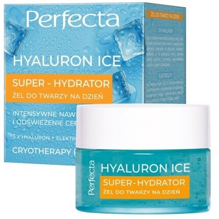 Perfecta Hyaluron Ice Супер-Увлажняющий гель для лица дневной 50 мл Assorted, Синий, Perfecta Hyaluron Ice Супер-Увлажняющий гель для лица дневной 50 мл Assorted
Perfecta Hyaluron Ice Супер-Увлажняющий гель для лица дневной 50 мл Assorted, Синий, Perfecta Hyaluron Ice Супер-Увлажняющий гель для лица дневной 50 мл Assorted