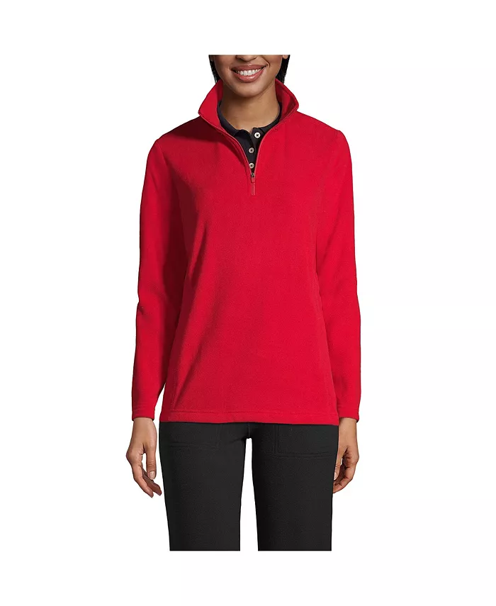 Женский флисовый пуловер Thermacheck 100 с застежкой-молнией на четверть оборота Lands' End, красный
Женский флисовый пуловер Thermacheck 100 с застежкой-молнией на четверть оборота Lands' End, красный