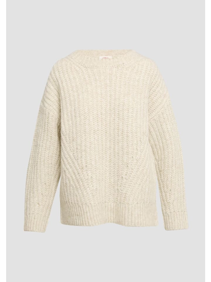 Вязаный свитер в цвете 81W9_бежевый s.Oliver
Вязаный свитер в цвете 81W9_бежевый s.Oliver