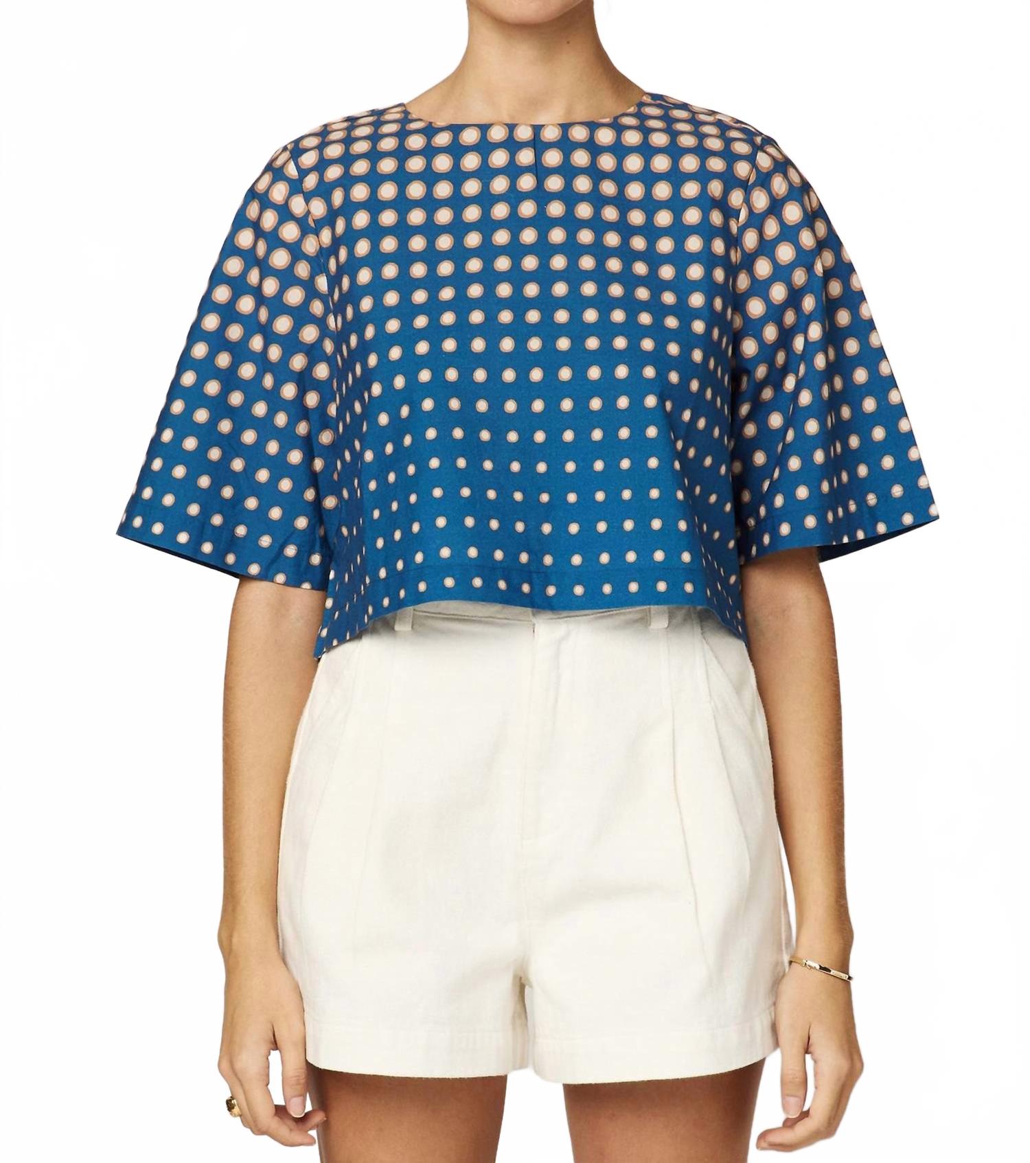 Блузка Alana Crewneck в Матере Cleobella, Matera
Блузка Alana Crewneck в Матере Cleobella, Matera