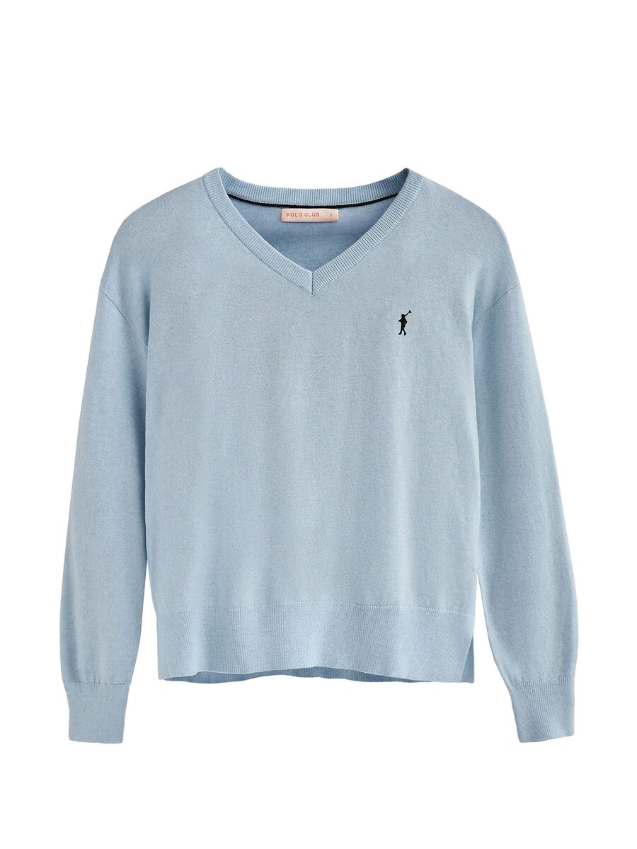 Свитер Polo Club, светло-голубой
Свитер Polo Club, светло-голубой