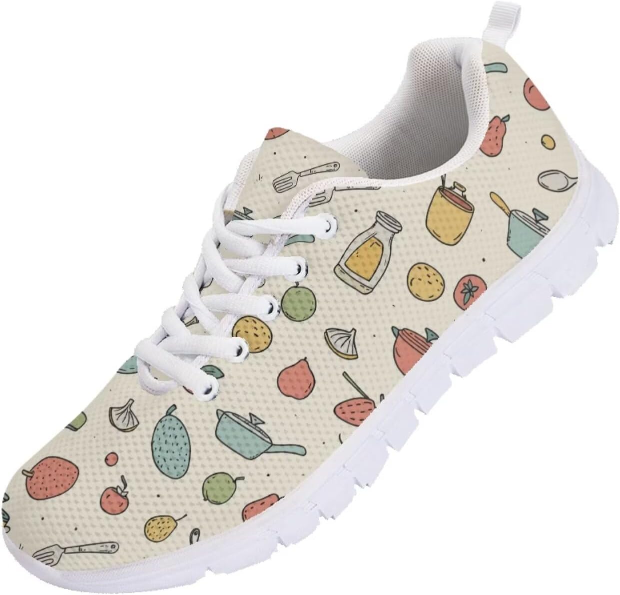 Мужские кроссовки Funnydude Funny Print 2025 Осень, легкие беговые кроссовки с дышащей сеткой, Cartoon Kitchenware
Мужские кроссовки Funnydude Funny Print 2025 Осень, легкие беговые кроссовки с дышащей сеткой, Cartoon Kitchenware