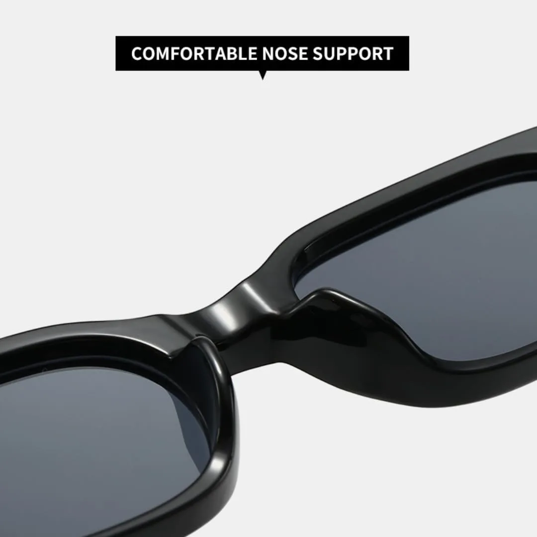 Модные маленькие прямоугольные солнцезащитные очки для женщин в стиле ретро с защитой от УФ-излучения UV400, для мужчин в стиле панк с заклепками VFDHN, 8123-c5
Модные маленькие прямоугольные солнцезащитные очки для женщин в стиле ретро с защитой от УФ-излучения UV400, для мужчин в стиле панк с заклепками VFDHN, 8123-c5