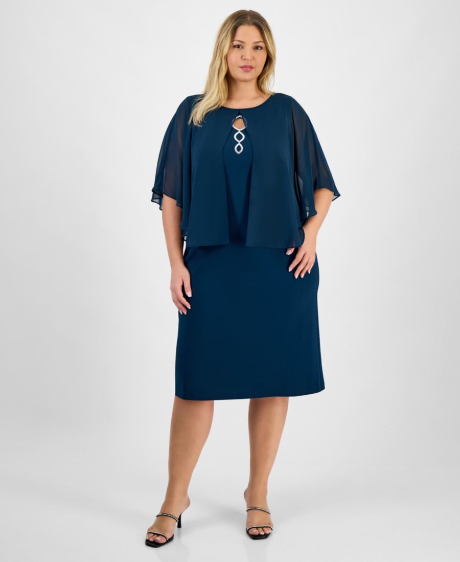 Платье-накидка больших размеров Connected, Dark Mallard
Платье-накидка больших размеров Connected, Dark Mallard