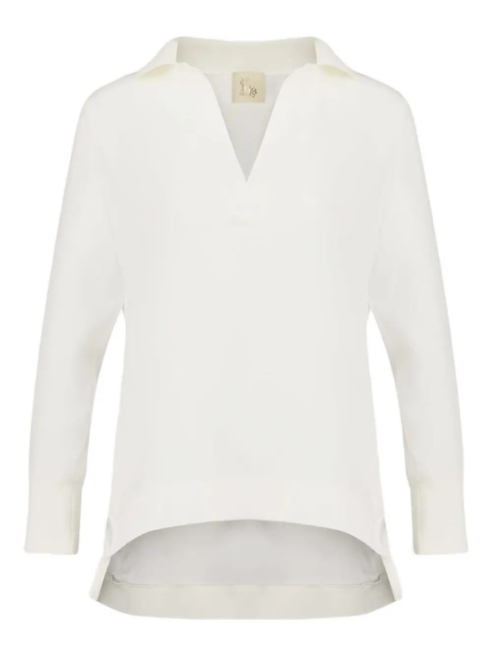 Топ с V-образным вырезом и длинными рукавами Paula, белый
Топ с V-образным вырезом и длинными рукавами Paula, белый