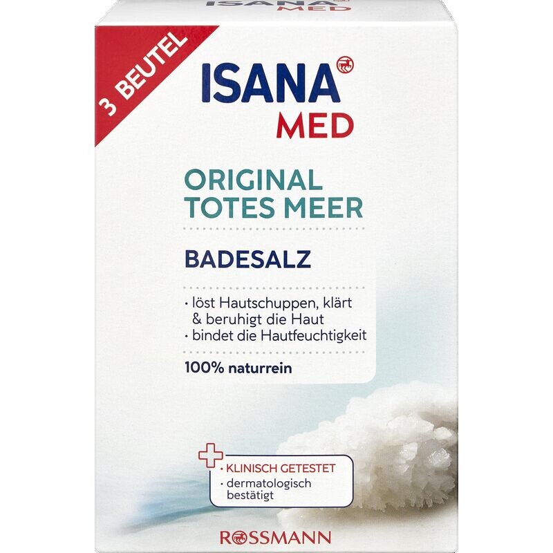 Оригинальные соли для ванн Мертвого моря ISANA, 1,5 kg
Оригинальные соли для ванн Мертвого моря ISANA, 1,5 kg