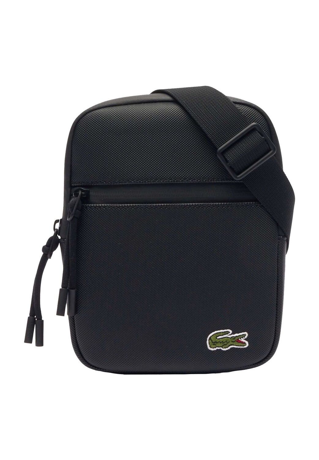 Мужская сумка через плечо на молнии с вышивкой LACOSTE, черный
Мужская сумка через плечо на молнии с вышивкой LACOSTE, черный