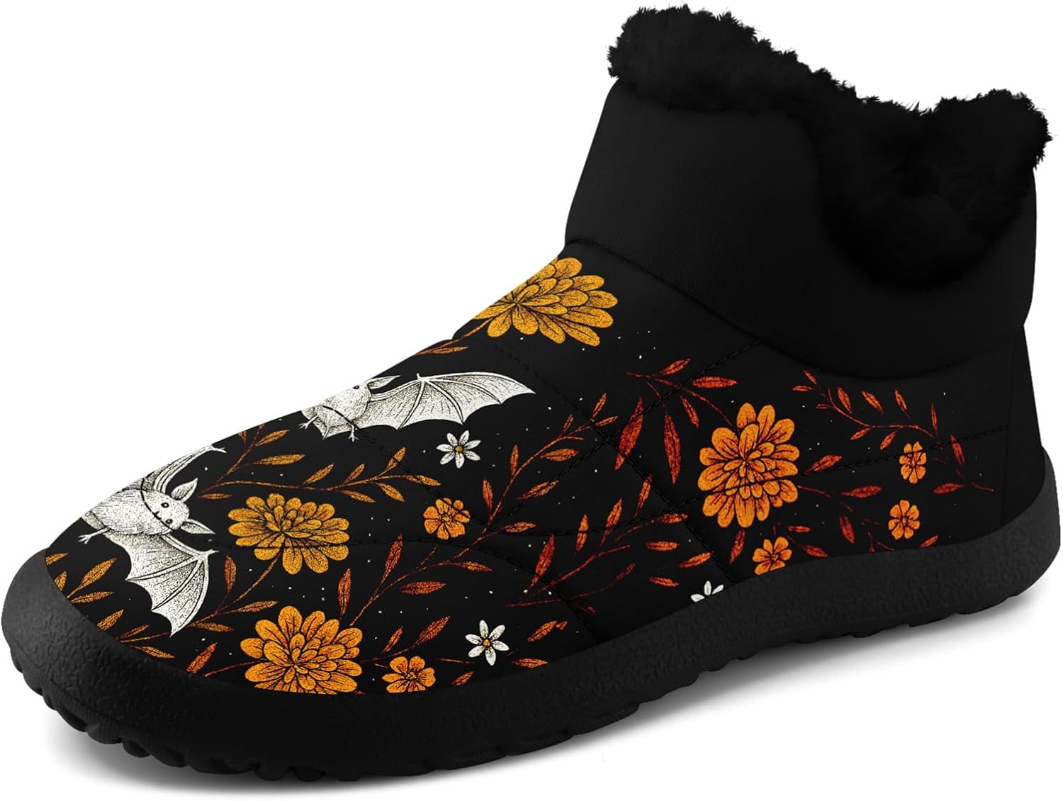 Готические зимние ботинки для женщин и мужчин с черепами и цветочным узором, стильные и комфортные, теплые ботильоны, с мягкой искусственной меховой подкладкой, снегоступы Awsole, белый/черный/оранжевый
Готические зимние ботинки для женщин и мужчин с черепами и цветочным узором, стильные и комфортные, теплые ботильоны, с мягкой искусственной меховой подкладкой, снегоступы Awsole, белый/черный/оранжевый