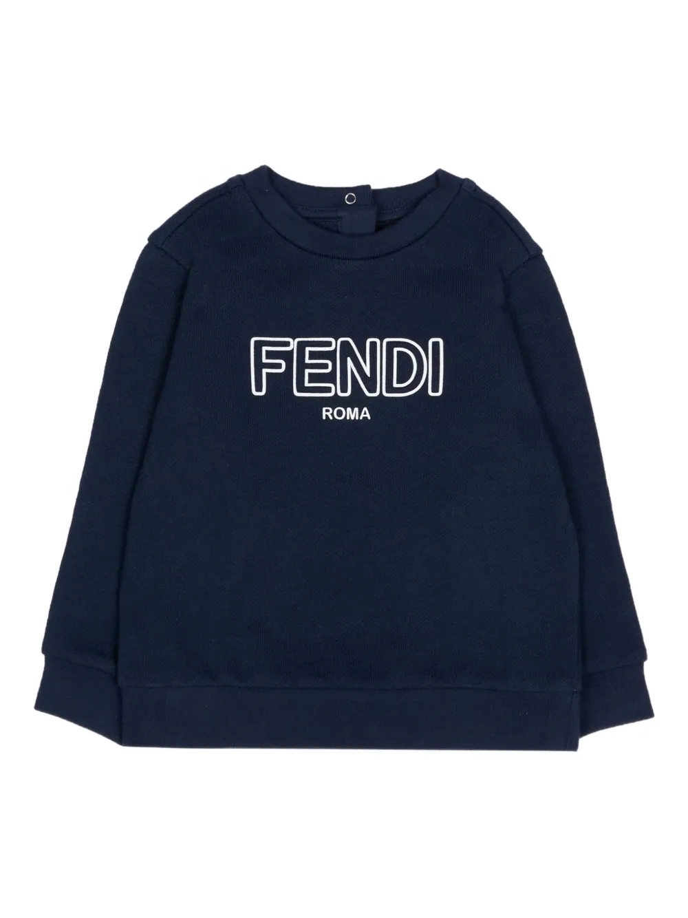 Свитшот с логотипом Fendi Kids, синий
Свитшот с логотипом Fendi Kids, синий