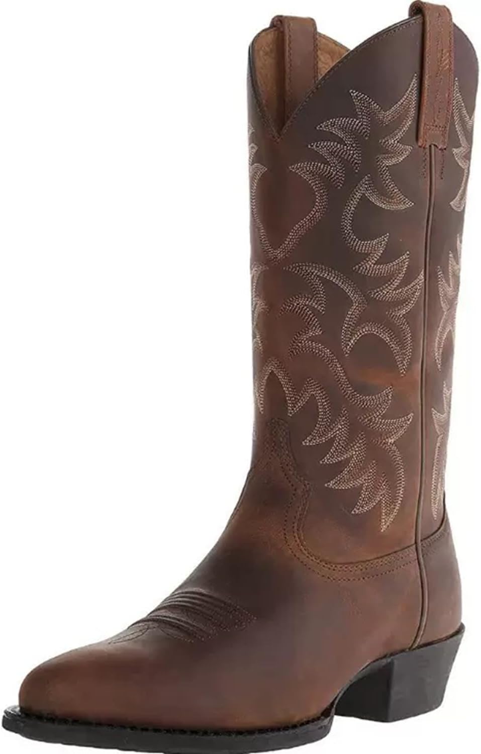 Мужские ковбойские сапоги коричневые и черные с заостренным носком, на молнии, вышитые, из натуральной и искусственной кожи, средние, вестерн Generic
Мужские ковбойские сапоги коричневые и черные с заостренным носком, на молнии, вышитые, из натуральной и искусственной кожи, средние, вестерн Generic