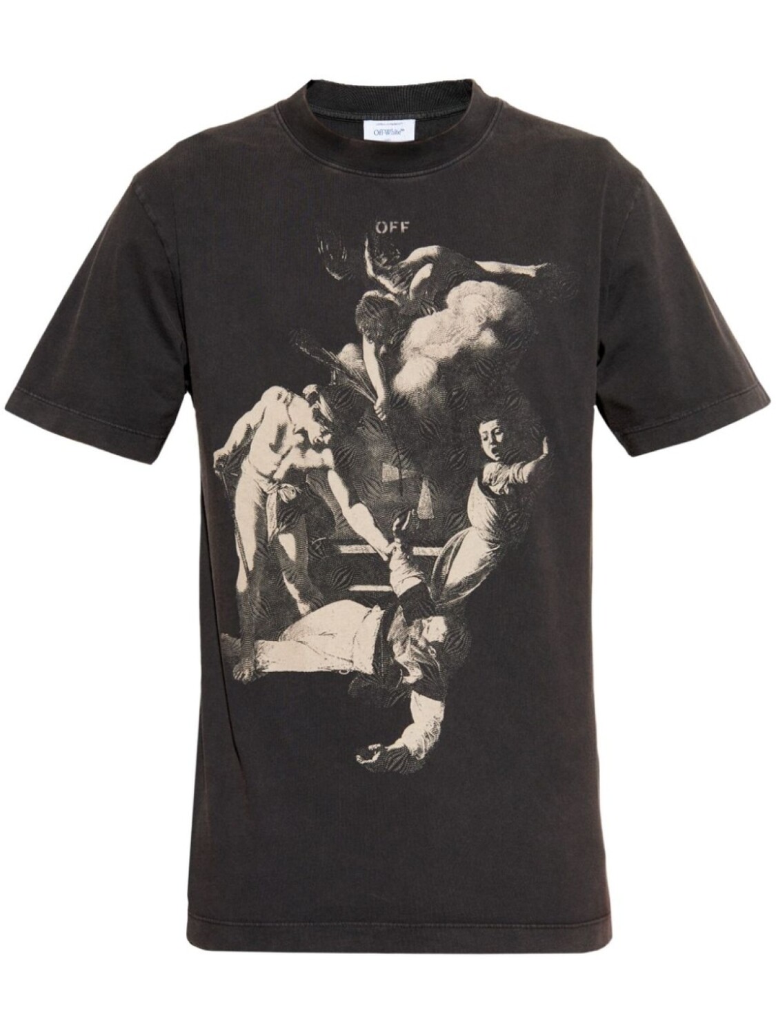 Off-White футболка с принтом, черный
Off-White футболка с принтом, черный