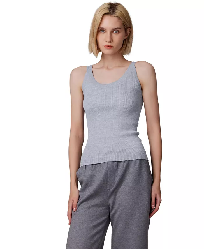 Женская майка с круглым вырезом | 75% мериносовой шерсти, 25% шёлка. Ультрамягкий, незаменимый материал для многослойной одежды | Натуральный влагоотводящий свитер JENNIE LIU, серый
Женская майка с круглым вырезом | 75% мериносовой шерсти, 25% шёлка. Ультрамягкий, незаменимый материал для многослойной одежды | Натуральный влагоотводящий свитер JENNIE LIU, серый