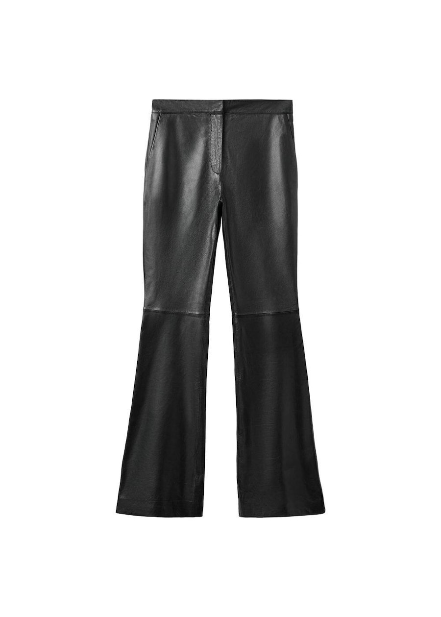 Расклешенные брюки MANGO, черный
Расклешенные брюки MANGO, черный