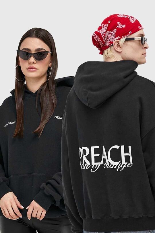 Толстовка из хлопка Preach, черный
Толстовка из хлопка Preach, черный