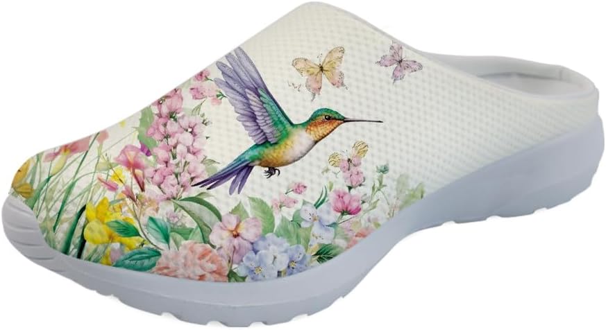 Кроссовки Forchrinse Red Galaxy Space Mule для женщин и мужчин, с сеткой, легкие, без застежки, для ходьбы, Hummingbird Floral
Кроссовки Forchrinse Red Galaxy Space Mule для женщин и мужчин, с сеткой, легкие, без застежки, для ходьбы, Hummingbird Floral