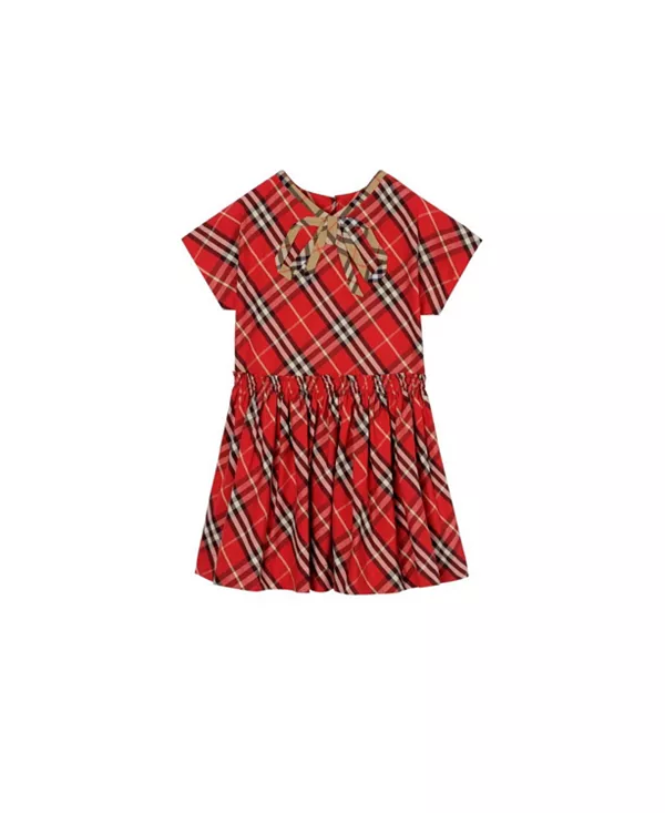 Хлопковое платье в клетку для девочек - для малышек и для детей постарше Burberry, красный
Хлопковое платье в клетку для девочек - для малышек и для детей постарше Burberry, красный