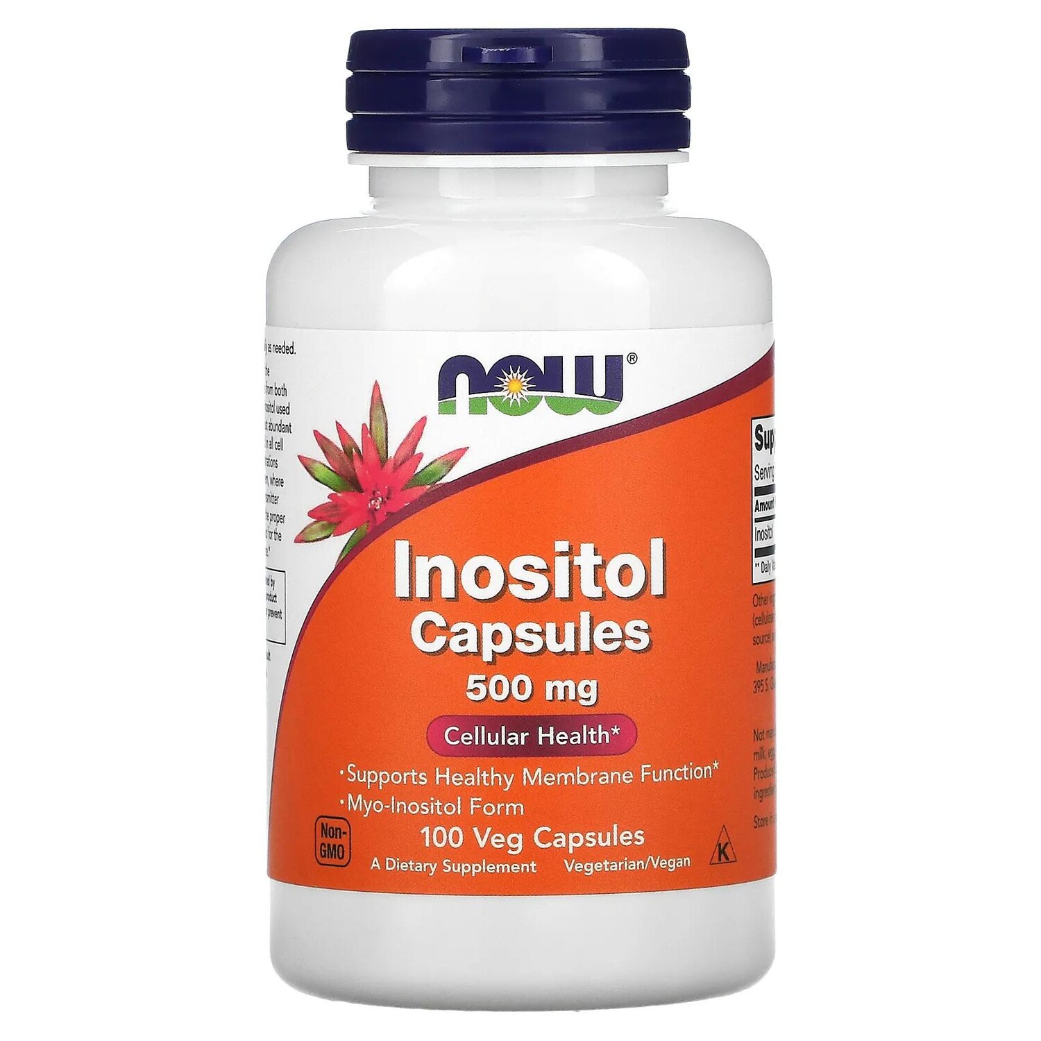 Now Foods Инозитол Капсулы (Inositol Capsules) 500 мг 100 капсул
Now Foods Инозитол Капсулы (Inositol Capsules) 500 мг 100 капсул