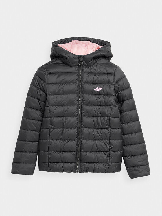 Пуховик стандартного кроя 4F, черный
Пуховик стандартного кроя 4F, черный