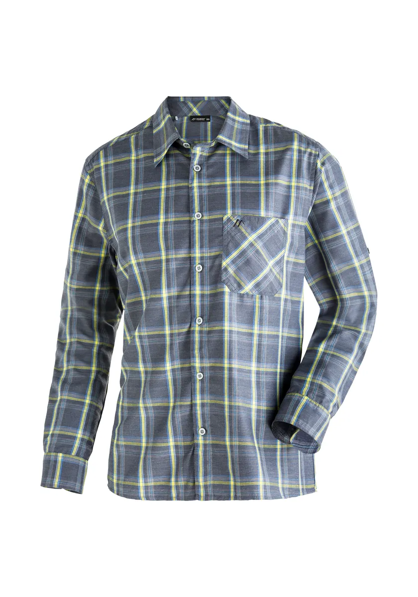 Функциональная рубашка Maier Sports "Claas", мужская рубашка, клетчатая рубашка с длинными рукавами для активного отдыха и отдыха, голубой
Функциональная рубашка Maier Sports "Claas", мужская рубашка, клетчатая рубашка с длинными рукавами для активного отдыха и отдыха, голубой
