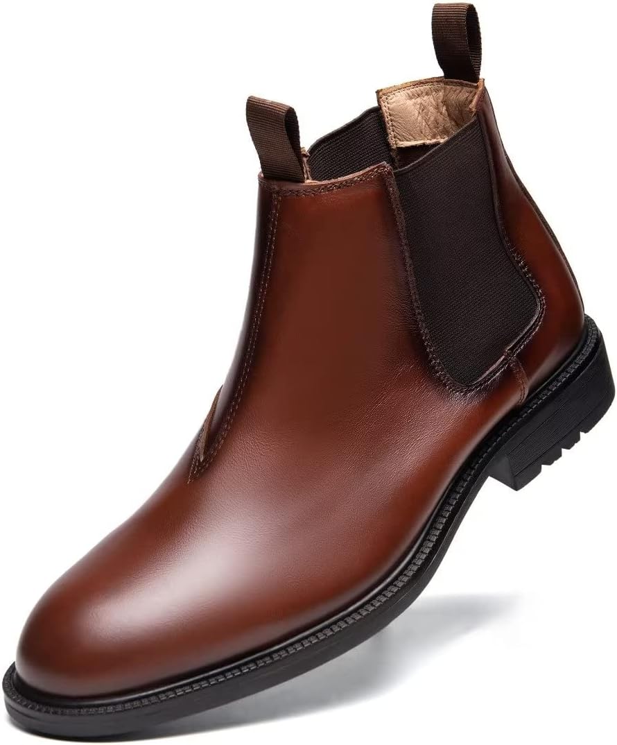Мужские ботинки-челси Arkbird Chelsea из натуральной кожи, оксфорды для повседневного и официального стиля, Brown-113
Мужские ботинки-челси Arkbird Chelsea из натуральной кожи, оксфорды для повседневного и официального стиля, Brown-113