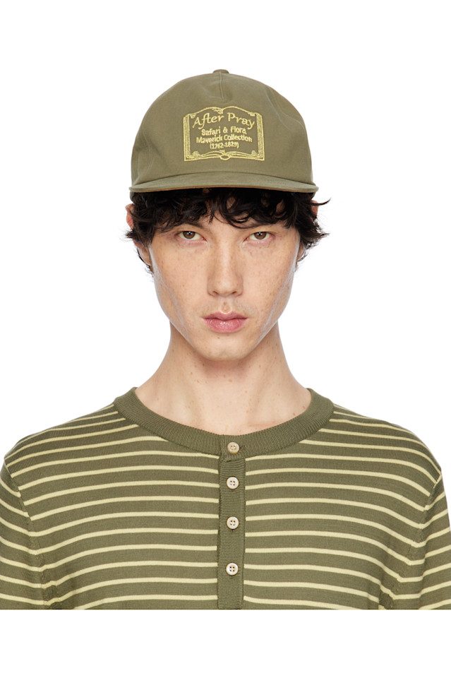 Флора вышитая бейсболка After Pray, хаки
Флора вышитая бейсболка After Pray, хаки