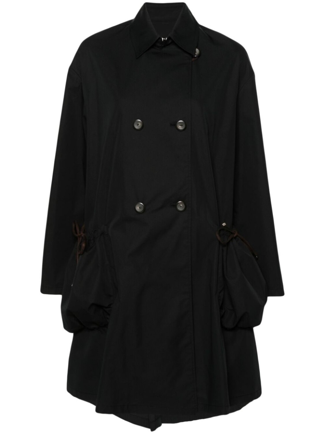 Двубортное пальто из смесового хлопка Emporio Armani, синий
Двубортное пальто из смесового хлопка Emporio Armani, синий