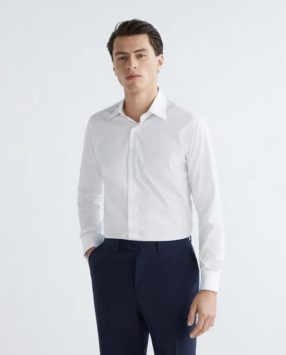 Tervilor Sir рубашка с двойными манжетами Mirto, белый
Tervilor Sir рубашка с двойными манжетами Mirto, белый