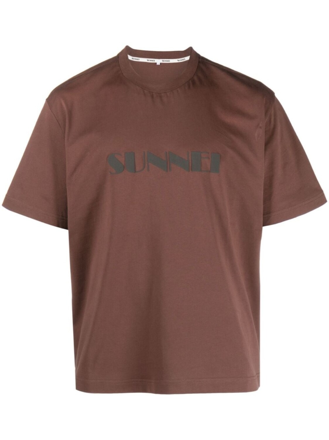 Sunnei футболка с логотипом, коричневый
Sunnei футболка с логотипом, коричневый