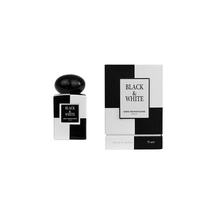 Экстракт парфюмерии Black & White Grey Montaigne 75 мл, Gris Montaigne
Экстракт парфюмерии Black & White Grey Montaigne 75 мл, Gris Montaigne