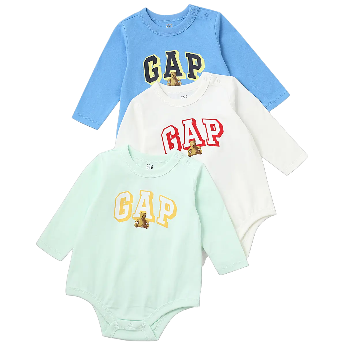 Три боди для младенцев и малышей GAP, синий
Три боди для младенцев и малышей GAP, синий