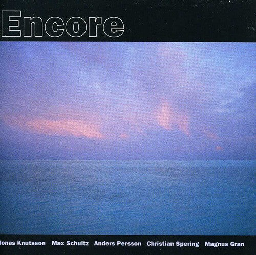 CD диск Knutsson, Jonas / Schultz, Max / Persson, Anders: Encore: Jazz in Sweden '90
CD диск Knutsson, Jonas / Schultz, Max / Persson, Anders: Encore: Jazz in Sweden '90