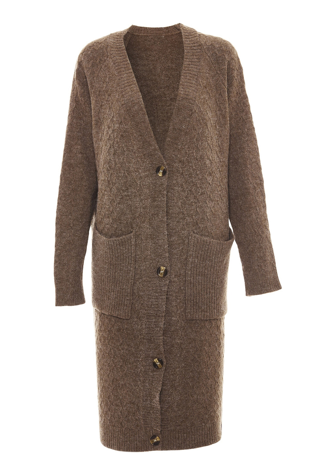 Толстовка aleva Strickjacke, коричневый
Толстовка aleva Strickjacke, коричневый