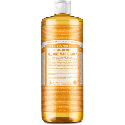Dr Bronner Citrus All-One Magic Soap 945 мл Цитрусовый апельсин Dr. Bronner's
Dr Bronner Citrus All-One Magic Soap 945 мл Цитрусовый апельсин Dr. Bronner's