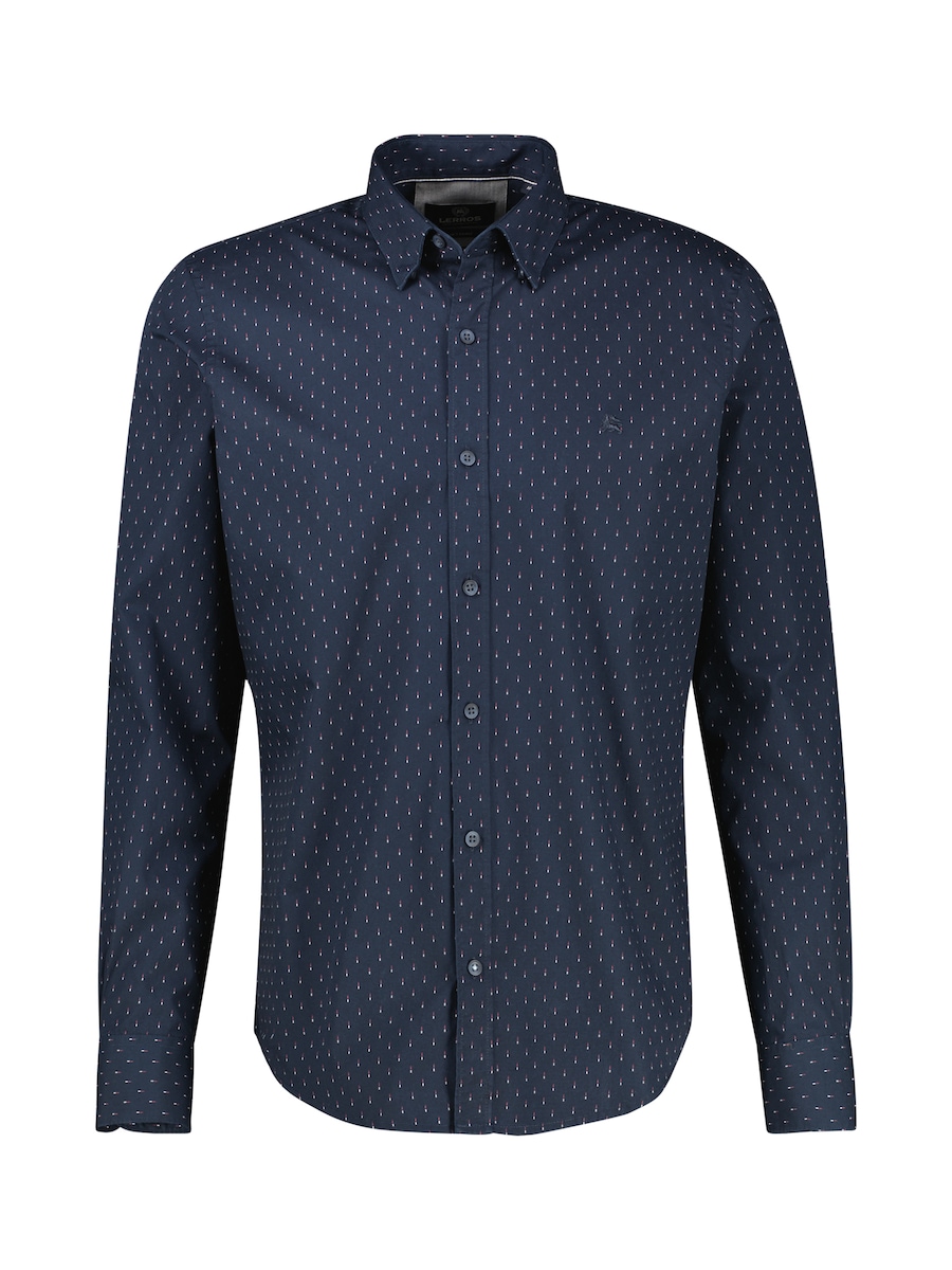 Рубашка на пуговицах классического кроя LERROS, темно-синий
Рубашка на пуговицах классического кроя LERROS, темно-синий