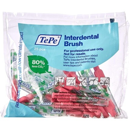 Межзубные щетки TePe Original, розовые, 0,4 мм, 25 шт. в упаковке 
Межзубные щетки TePe Original, розовые, 0,4 мм, 25 шт. в упаковке