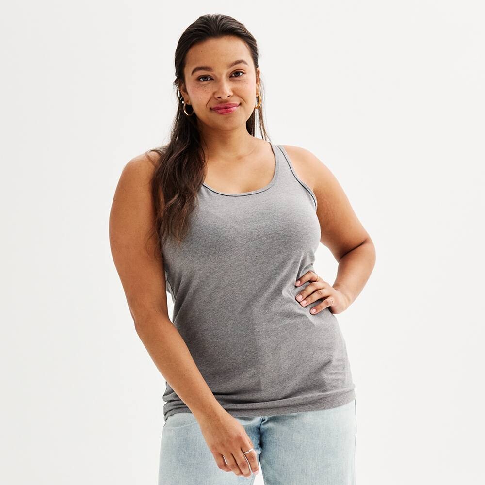 Майка больших размеров SO для юниоров с двойным вырезом, цвет Forged Iron
Майка больших размеров SO для юниоров с двойным вырезом, цвет Forged Iron