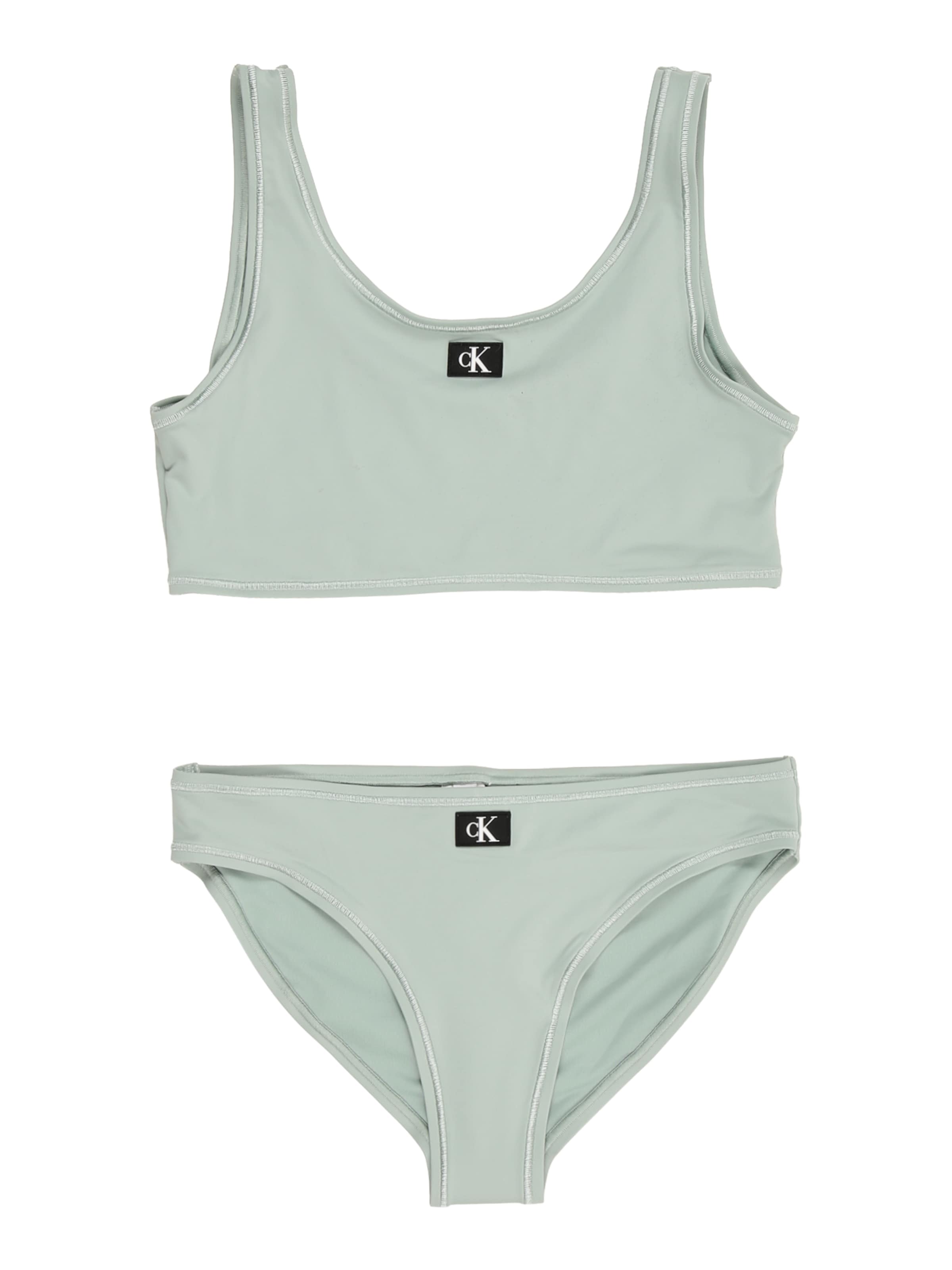 Calvin Klein Swimwear Бралетте бикини в цвете Mint
Calvin Klein Swimwear Бралетте бикини в цвете Mint
