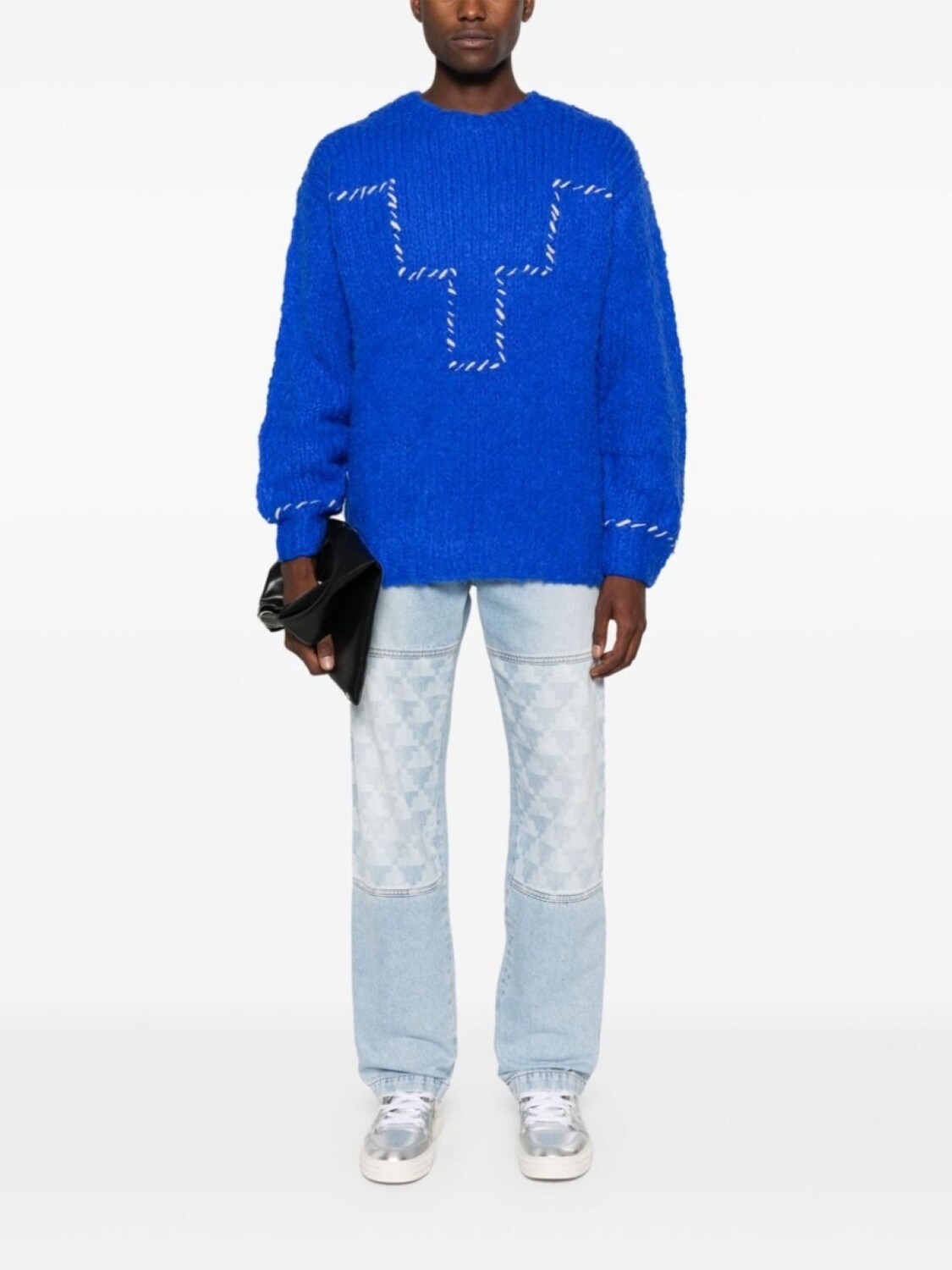 Marcelo Burlon County of Milan прямые джинсы с перекрестным принтом, синий
Marcelo Burlon County of Milan прямые джинсы с перекрестным принтом, синий