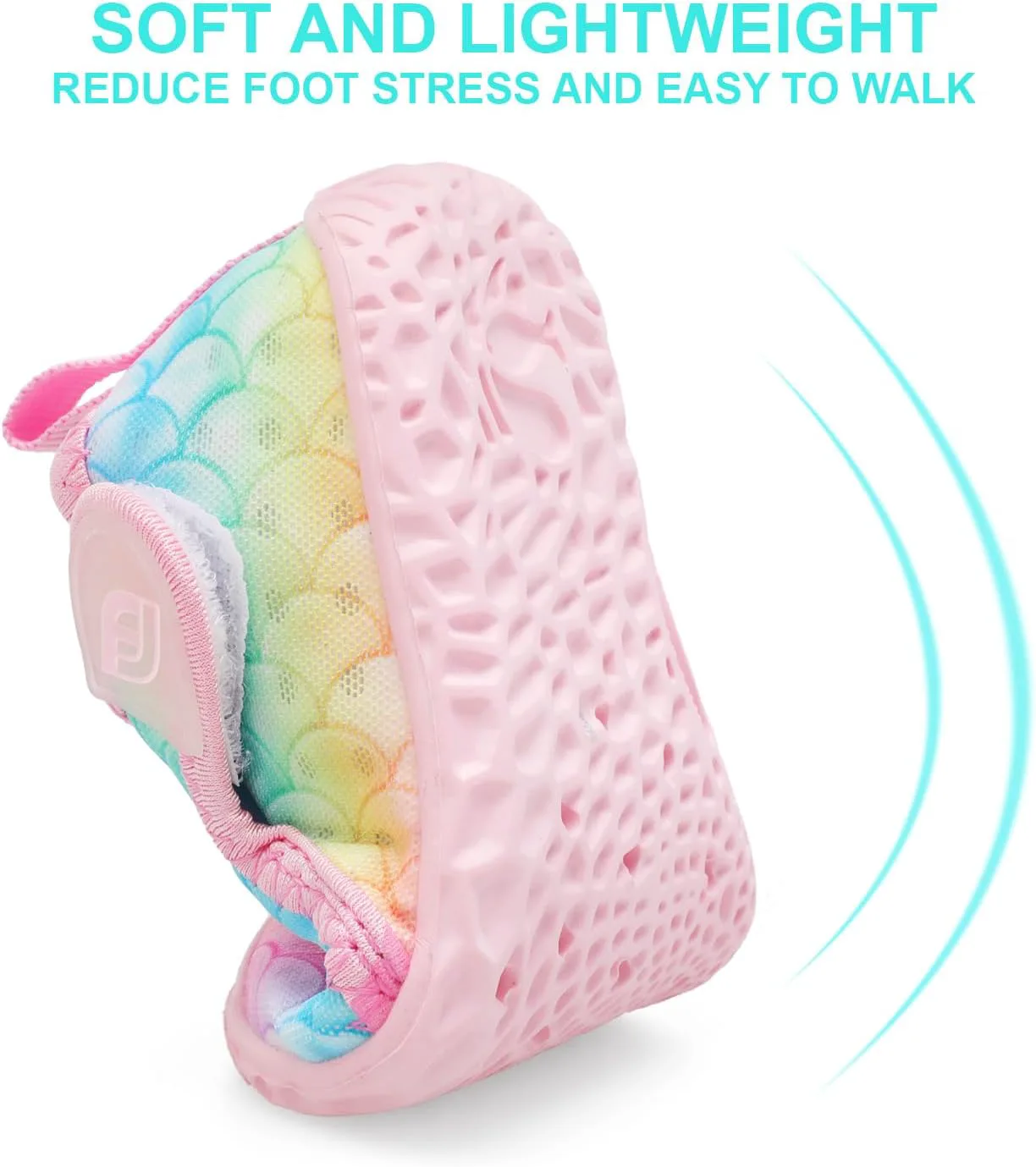 Детские водные сандалии JOINFREE для мальчиков и девочек, босоножки, дышащие кроссовки для ходьбы и бега, розовый
Детские водные сандалии JOINFREE для мальчиков и девочек, босоножки, дышащие кроссовки для ходьбы и бега, розовый